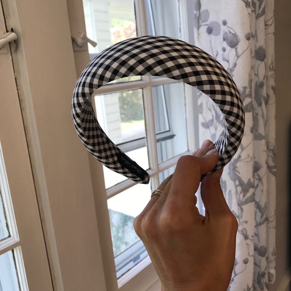 ANTHROPOLOGIE Gingham headband
